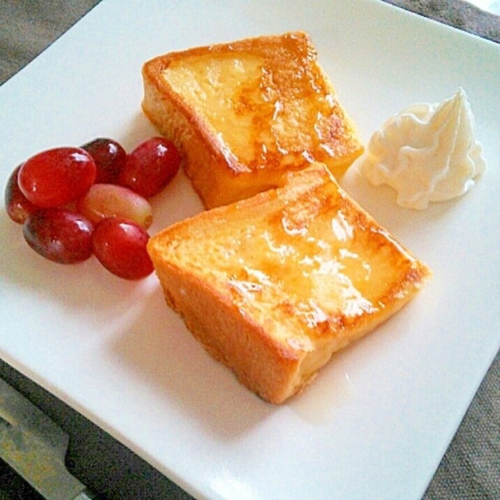 子供達大好き！しっとりフレンチトースト♡